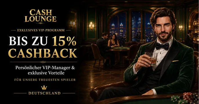 Cash Lounge Casino VIP-Programm banner